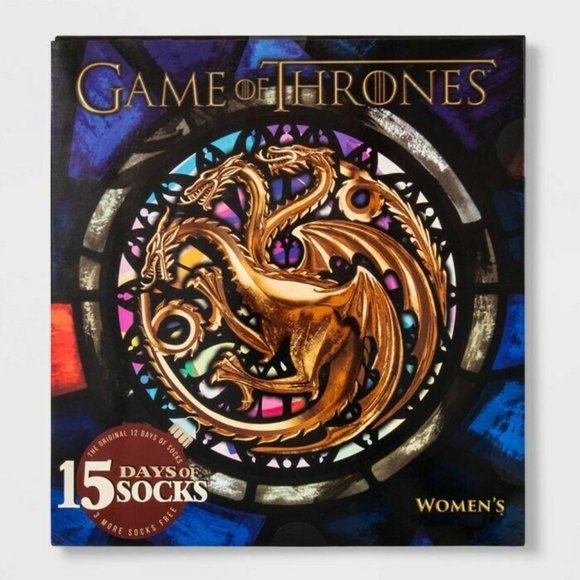 Accessories - Women's 15 Days of Socks Advent Game of Thrones